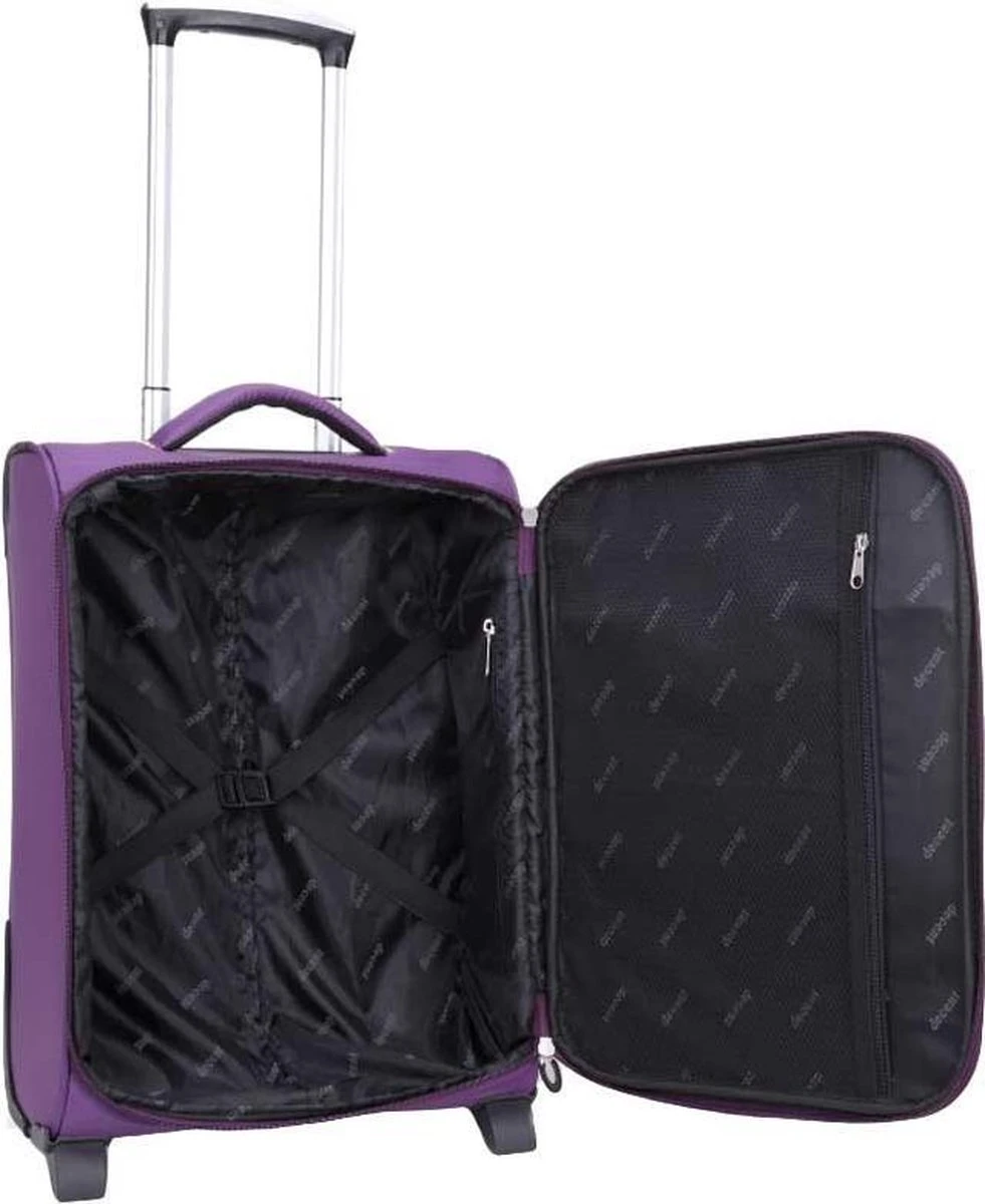 Decent Handbagage Koffer Super-Light 50 - Paars 12 Decent Handbagage Koffer Super-Light 50 - Paars - Image 10