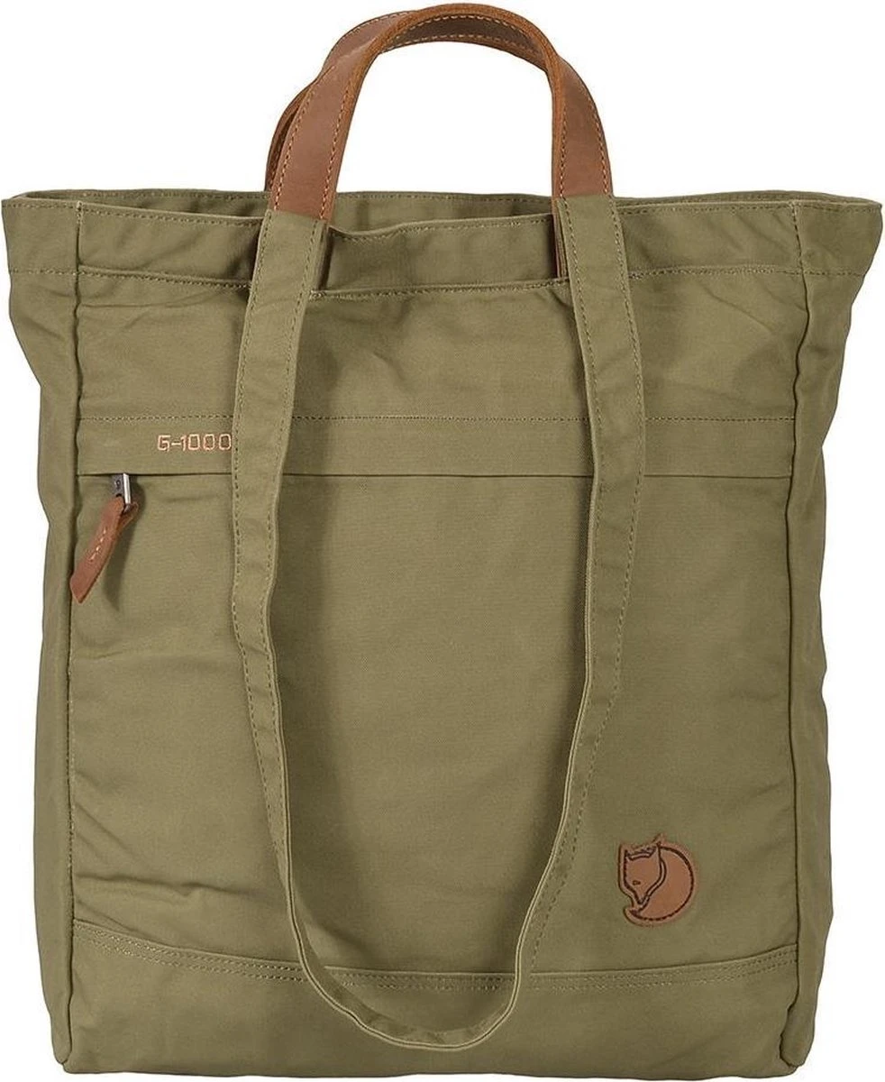 Fjallraven Fjällräven Totepack No. 1 Unisex Rugzak - Green 3 Fjallraven Fjällräven Totepack No. 1 Unisex Rugzak - Green