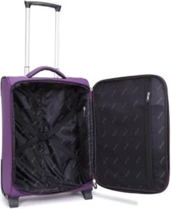 Decent Handbagage Koffer Super-Light 50 - Paars 25 Decent Handbagage Koffer Super-Light 50 - Paars -Reisopslag Winkel 985x1200 2