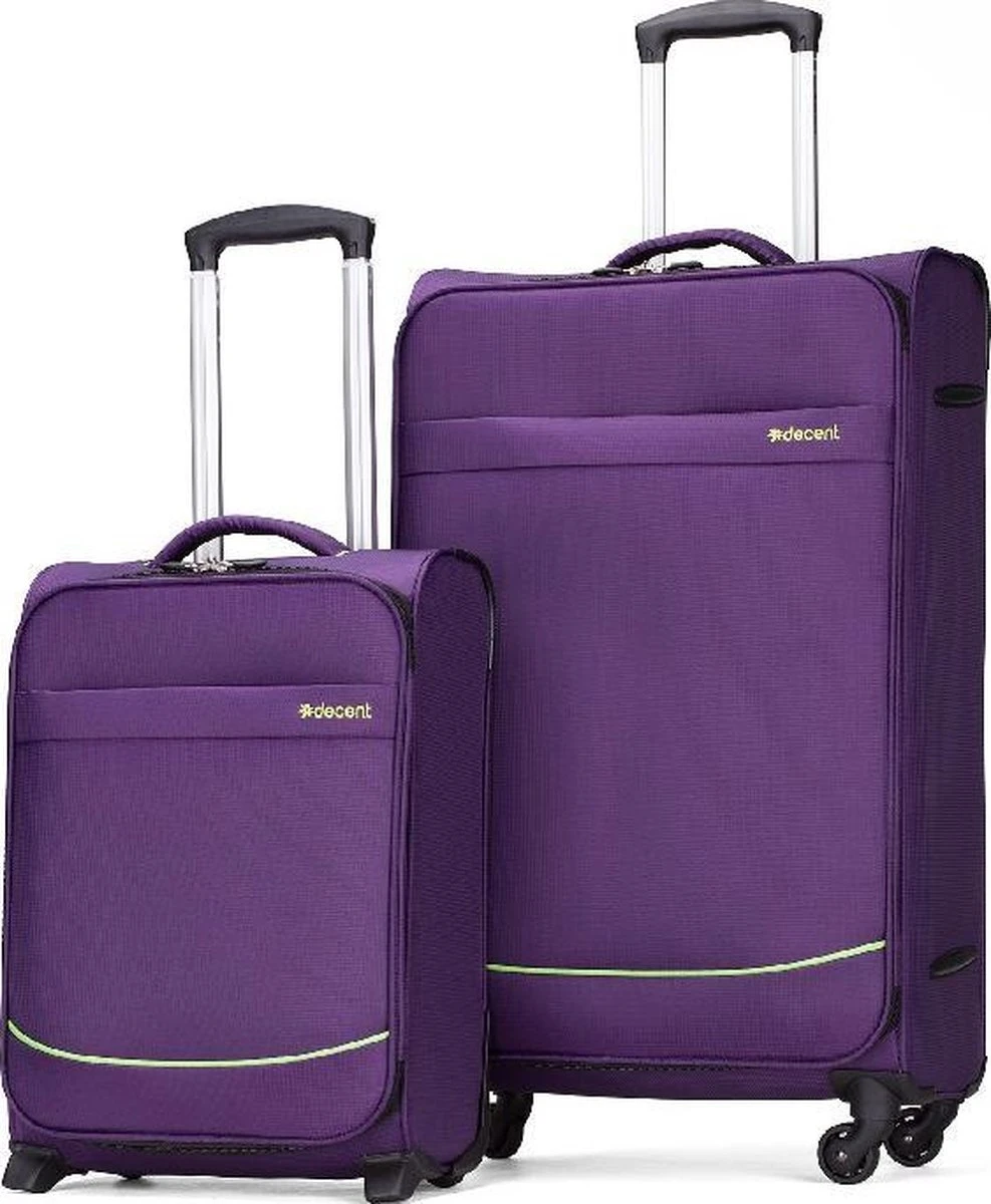 Decent Handbagage Koffer Super-Light 50 - Paars 22 Decent Handbagage Koffer Super-Light 50 - Paars - Image 20