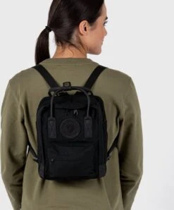 Fjallraven Fjällräven Kånken No. 2 Black Mini Unisex Rugzak - Black -Reisopslag Winkel 995x1200 2